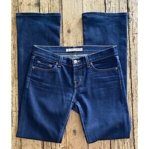 J BRAND Womens Size 26 Dark Wash '905 Ink' Low Rise Bootcut Jeans